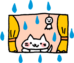 梅雨の時期となりました